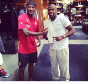 Ghana captain Asamoah Gyan wants to follow in the footsteps of ‘role model’ Floyd&hellip;