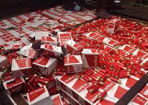 Vehicle carrying 1million bullets into Ghana arrested