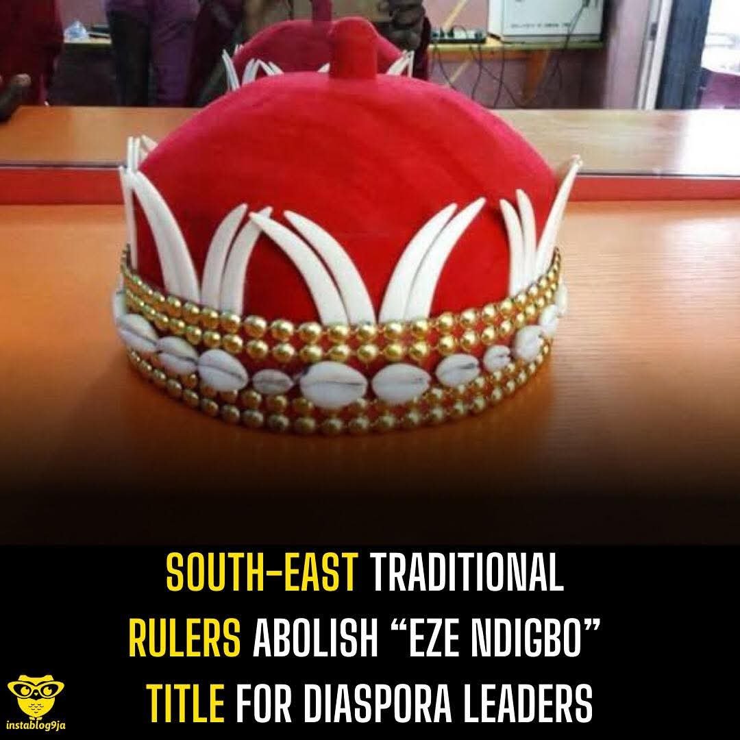South-East Traditional Rulers Abolish “Eze&hellip;