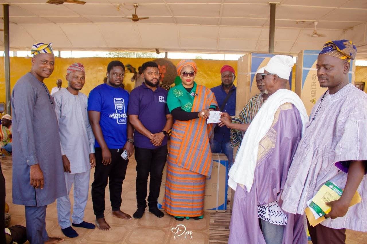 Electroland Ghana Donates to Gbewaa Palace