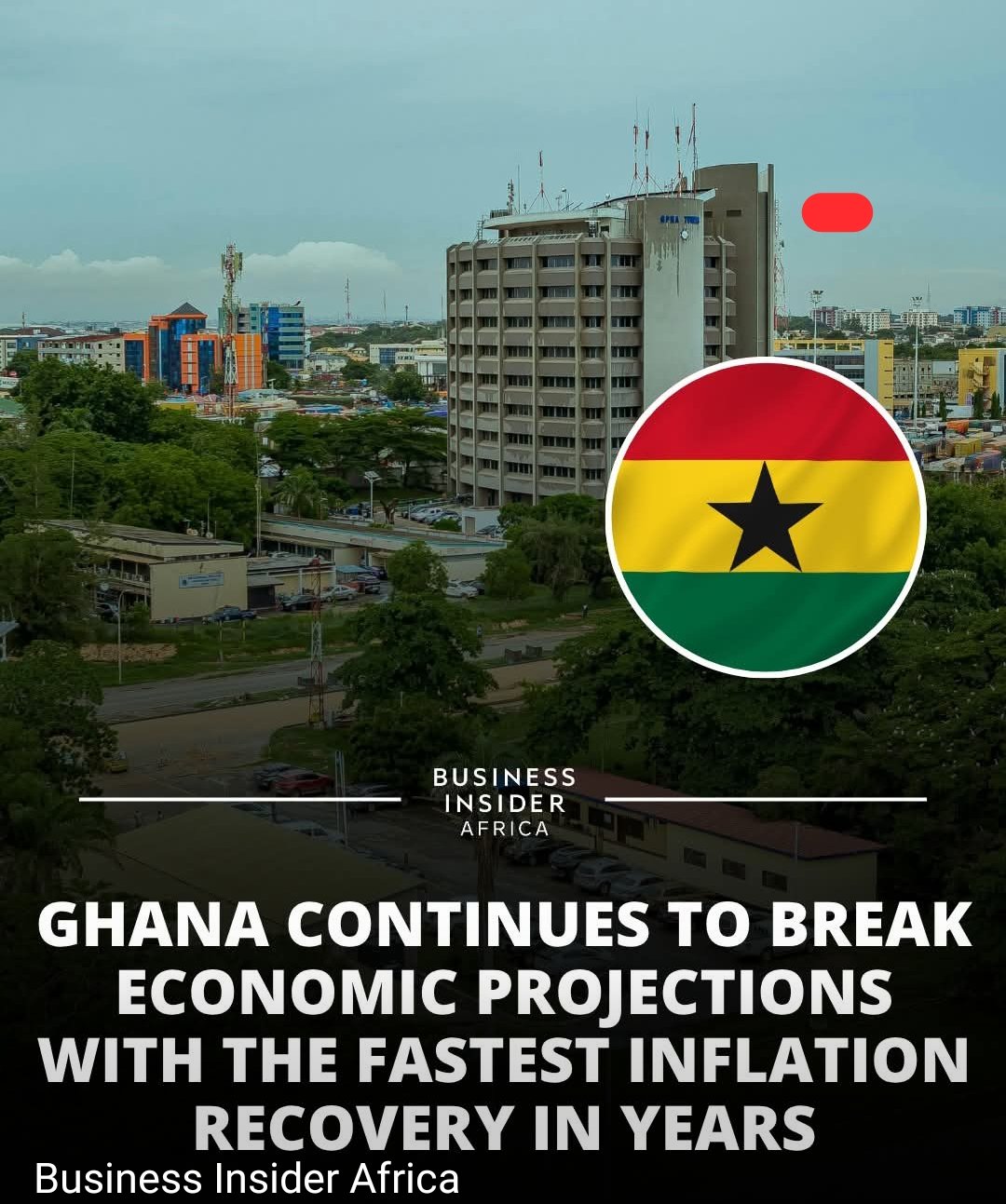 Ghana’s Inflation Drops to 8% in October 2025, Lowest in Four Years”