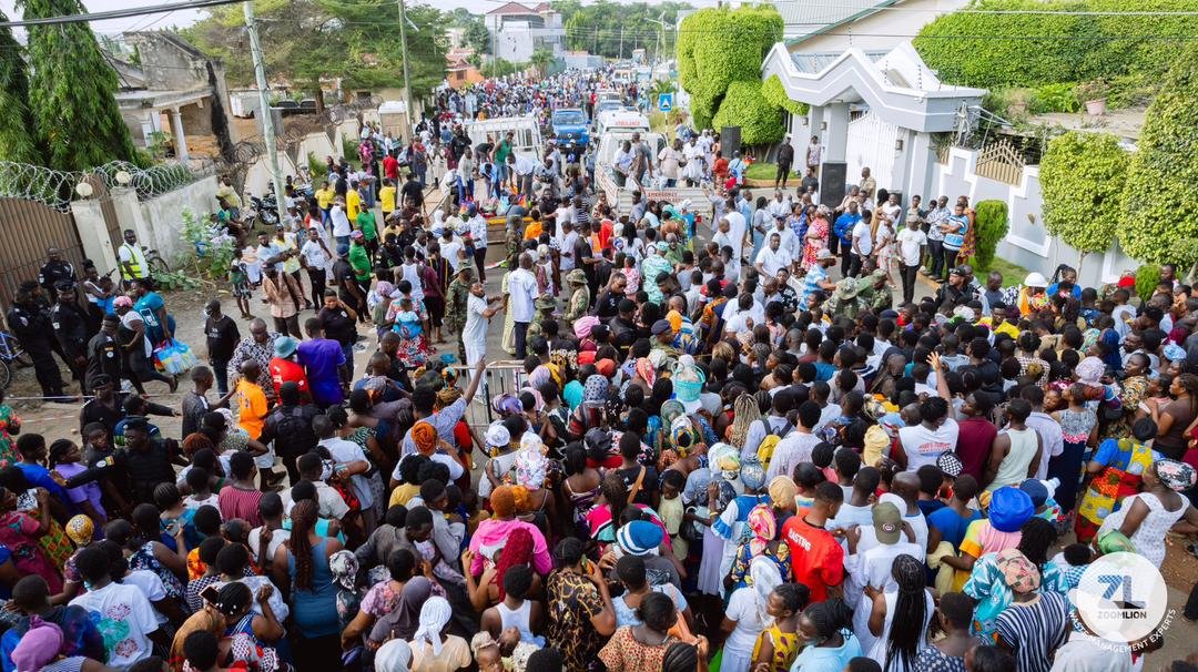 Jospong Group Chairman Spreads New Year Cheer with Food, Cash Gifts for Over 5,000 Ghanaians
