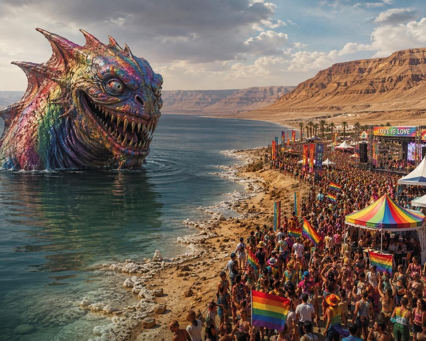 Pride Land by the Dead Sea: A Prophetic Echo of Sodom