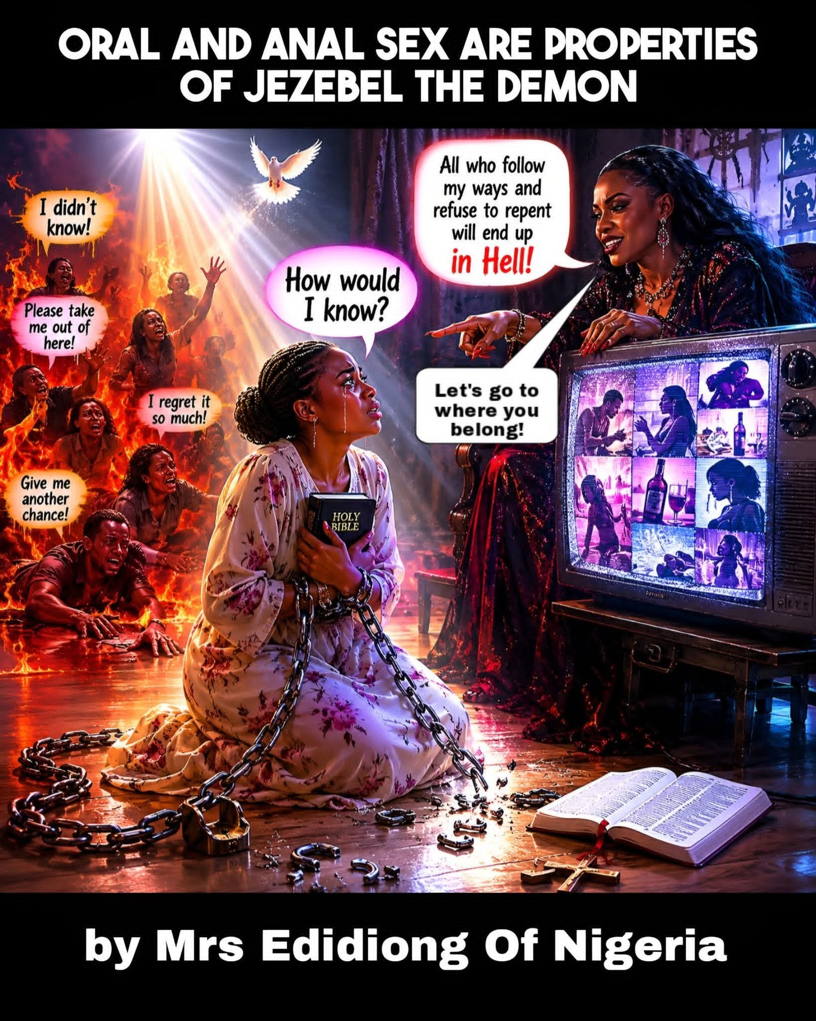 ORAL AND ANAL SEX ARE PROPERTIES OF JEZEBEL THE DEMON