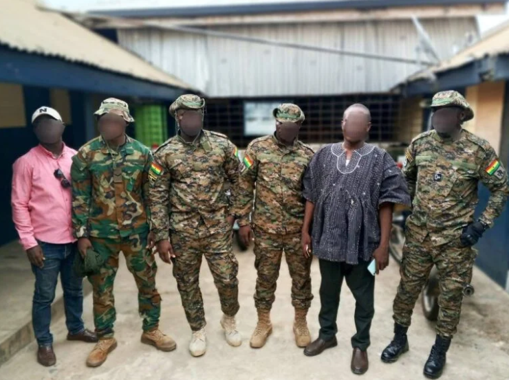 Fake National Security operatives nabbed for invading Chinese company in Agona Swedru