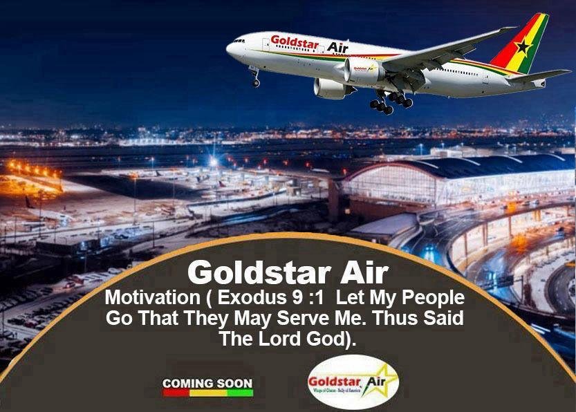 Goldstar Air’s Motivation ( Exodus 9 :1  Let My People Go That They May Serve Me. Thus Said The Lord God)