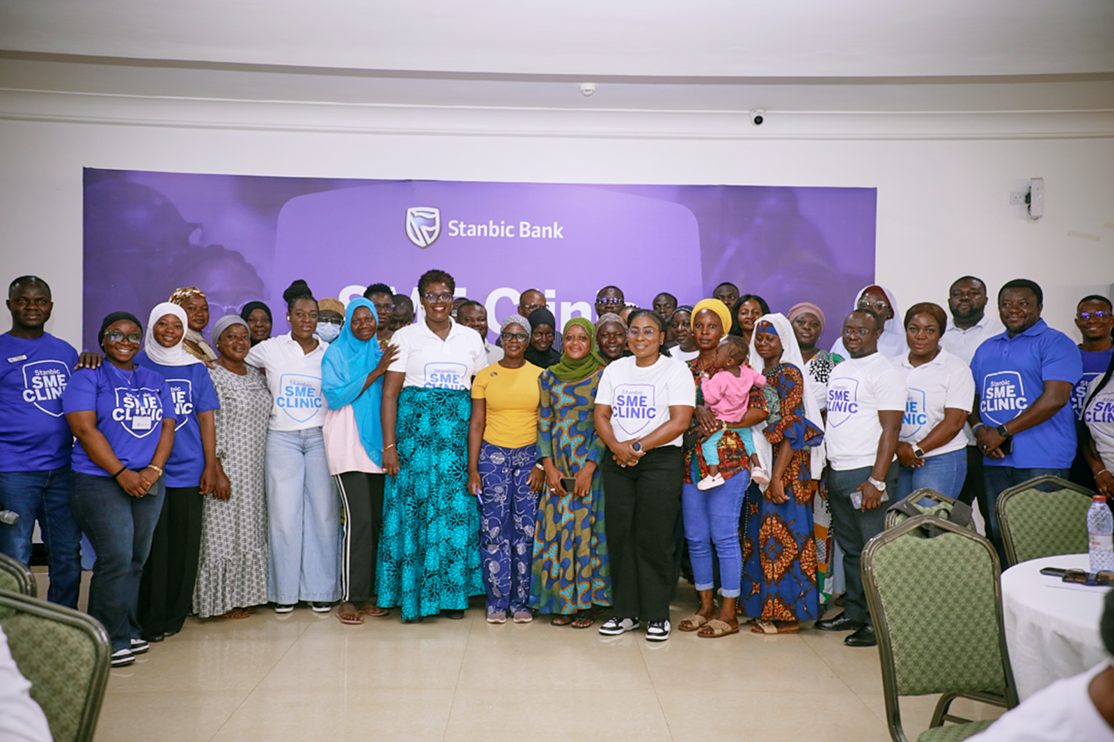 Stanbic Bank urges SMEs to prioritize structure over survival at Tamale Clinic