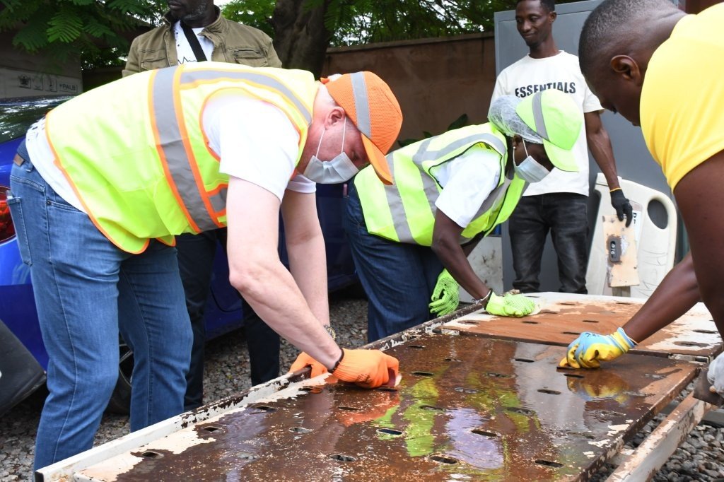 Restoring Hope: MTN Ghana CEO Stephen Blewett Leads Healthcare Intervention at Maamobi General Hospital