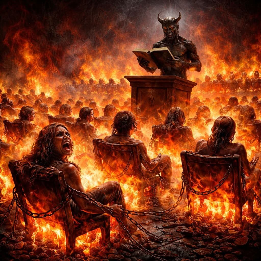 THE CHAMBERS OF THE CONDEMNED OF THE CHURCHES: THOSE FAILING TO READ THE BIBLE, THOSE WHO WEAR INDECENT CLOTHES, THOSE WHO BACKSLIDE