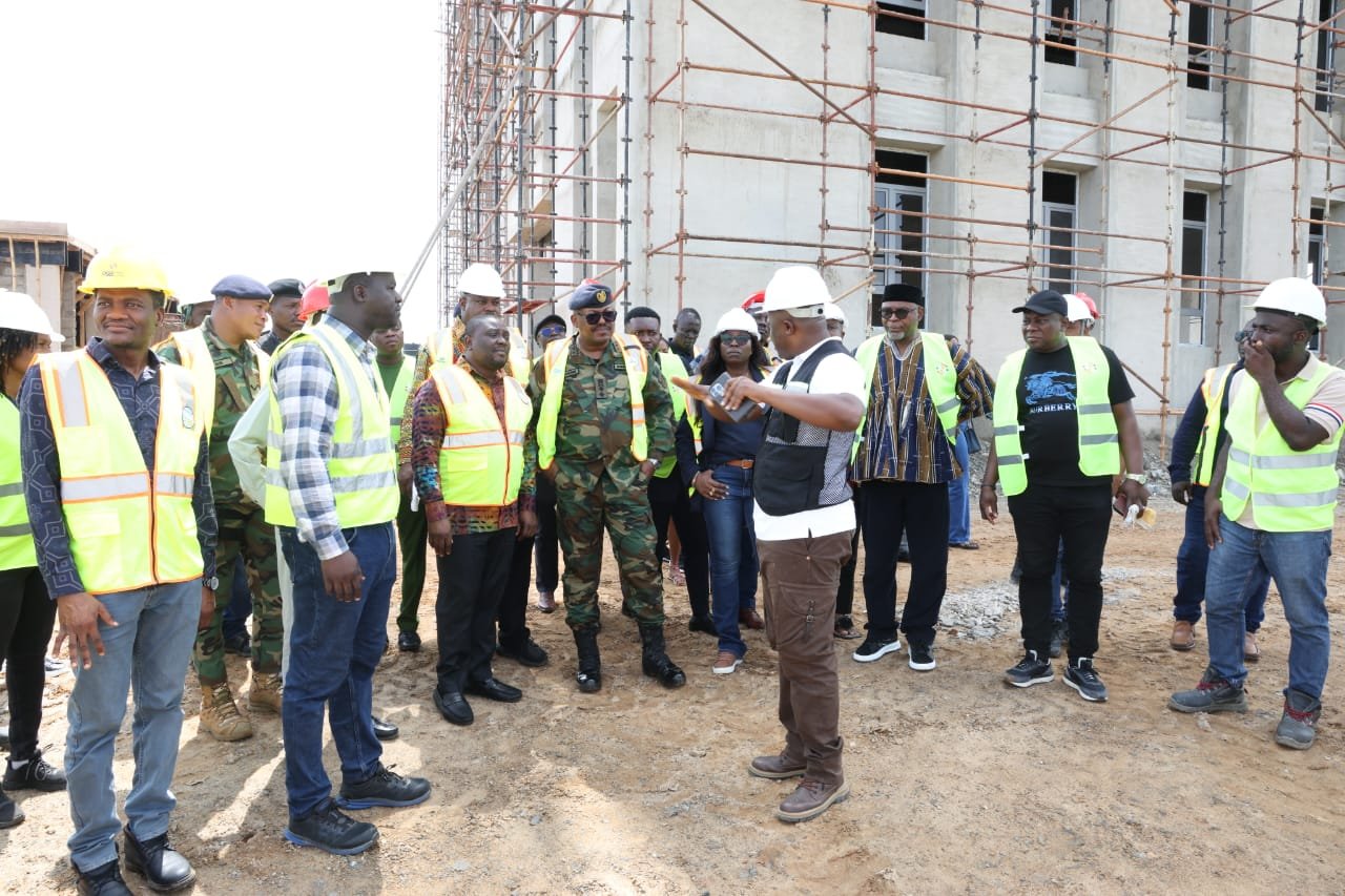 GPHA Director General, Keta MP Inspect Progress of Keta Port Administration Block Project
