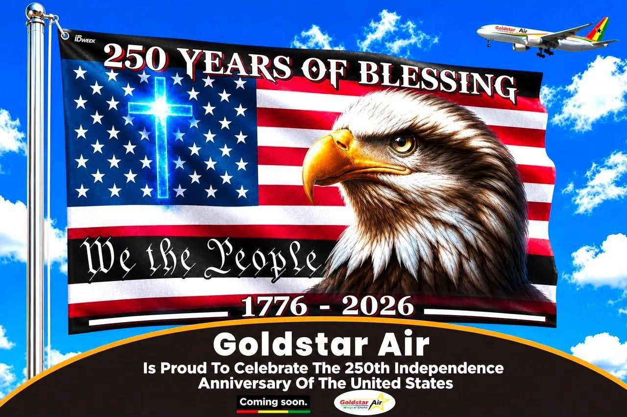 Goldstar Air Is Proud To Celebrate The 250th Independence Anniversary Of The United States