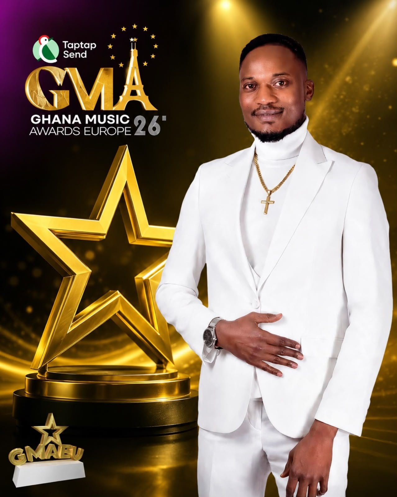 Daniel Jeddman Earns Four Major Nominations at Ghana Music Awards Europe 2026