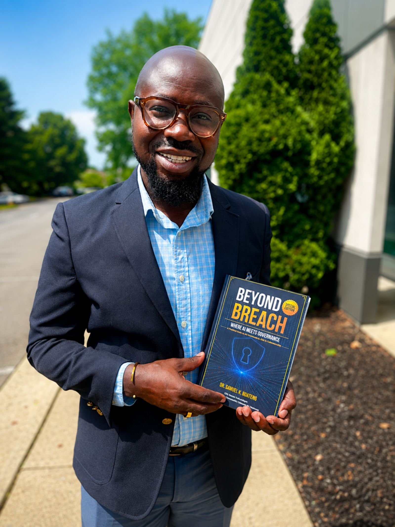 Dr. Samuel Boateng launches ‘Beyond Breach: Where AI Meets Governance’ at virtual ceremony