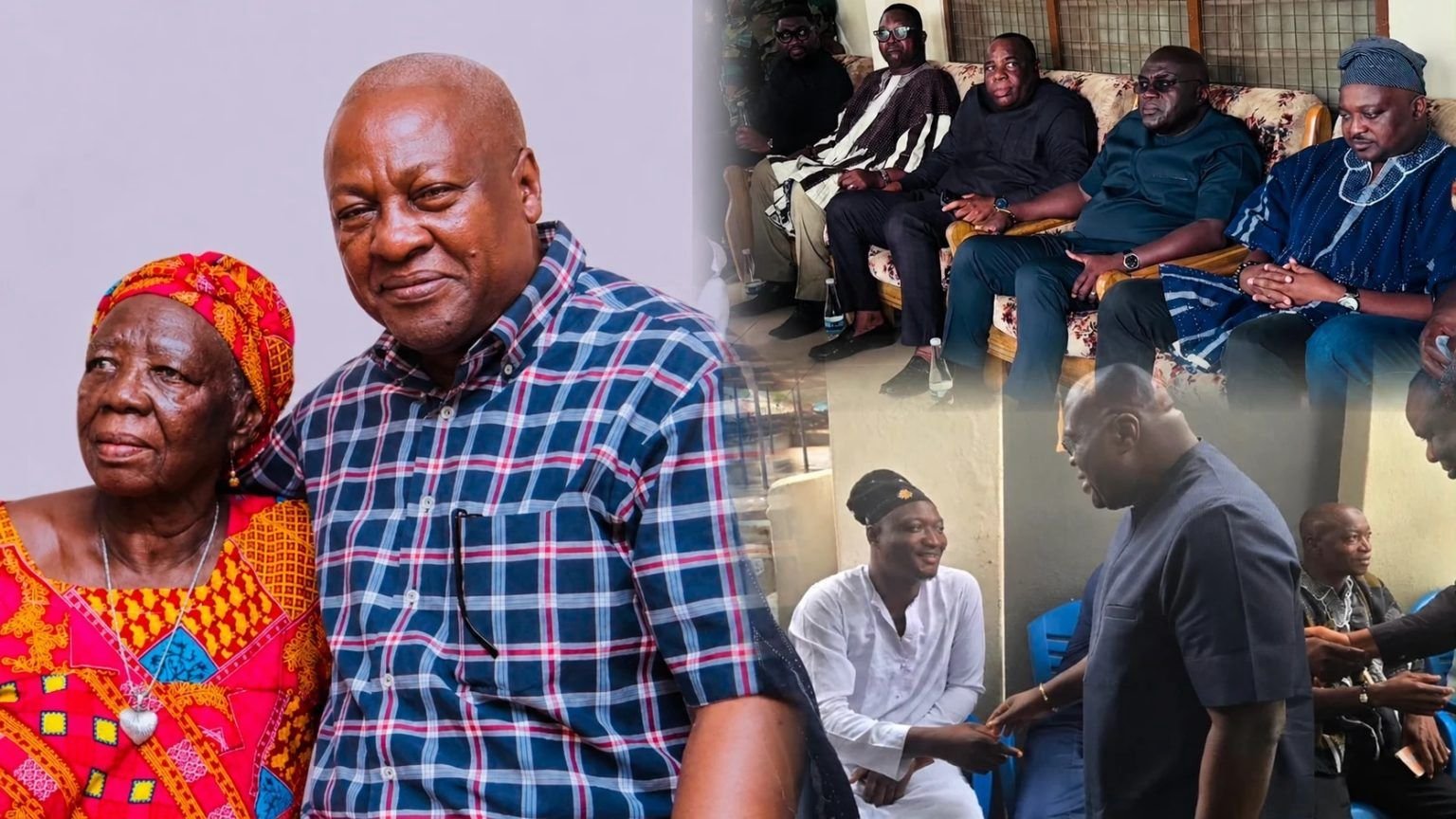 President Mahama, First Lady Commended As Family of Late Hajia Habiba Kuri-teng Acknowledges Immense Support
