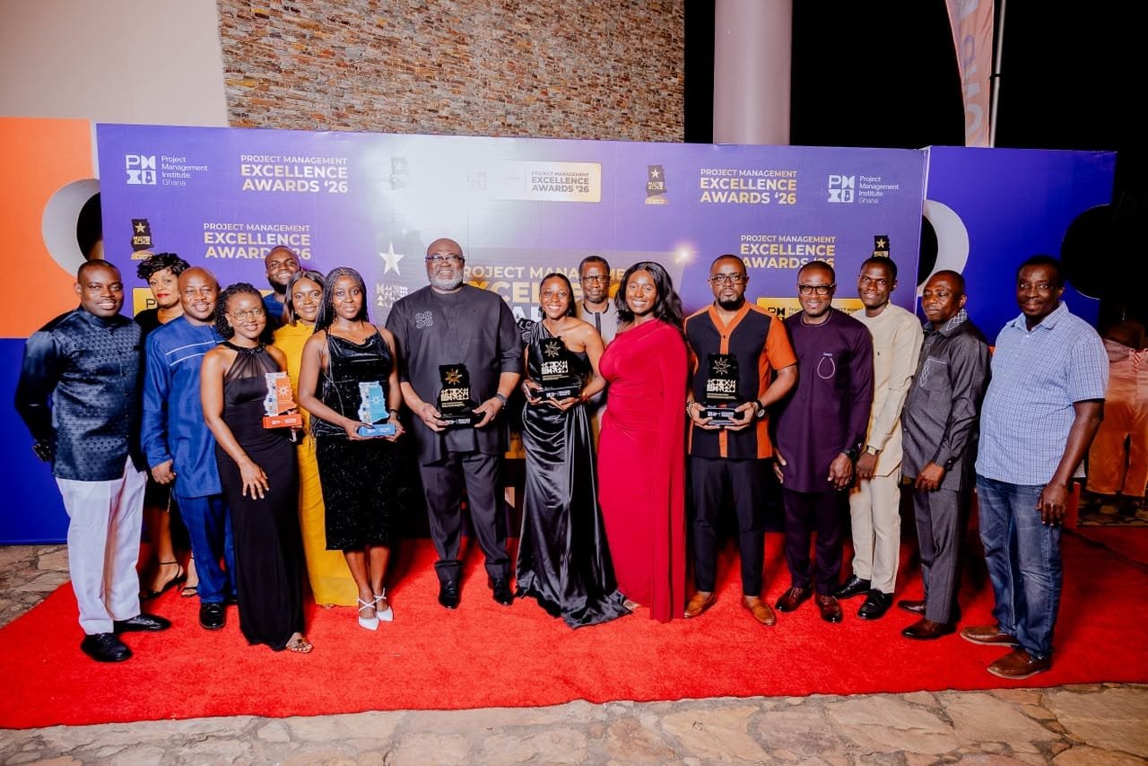 MTN Ghana Wins Six Awards at 2026 PMI Ghana Project Management Excellence Awards