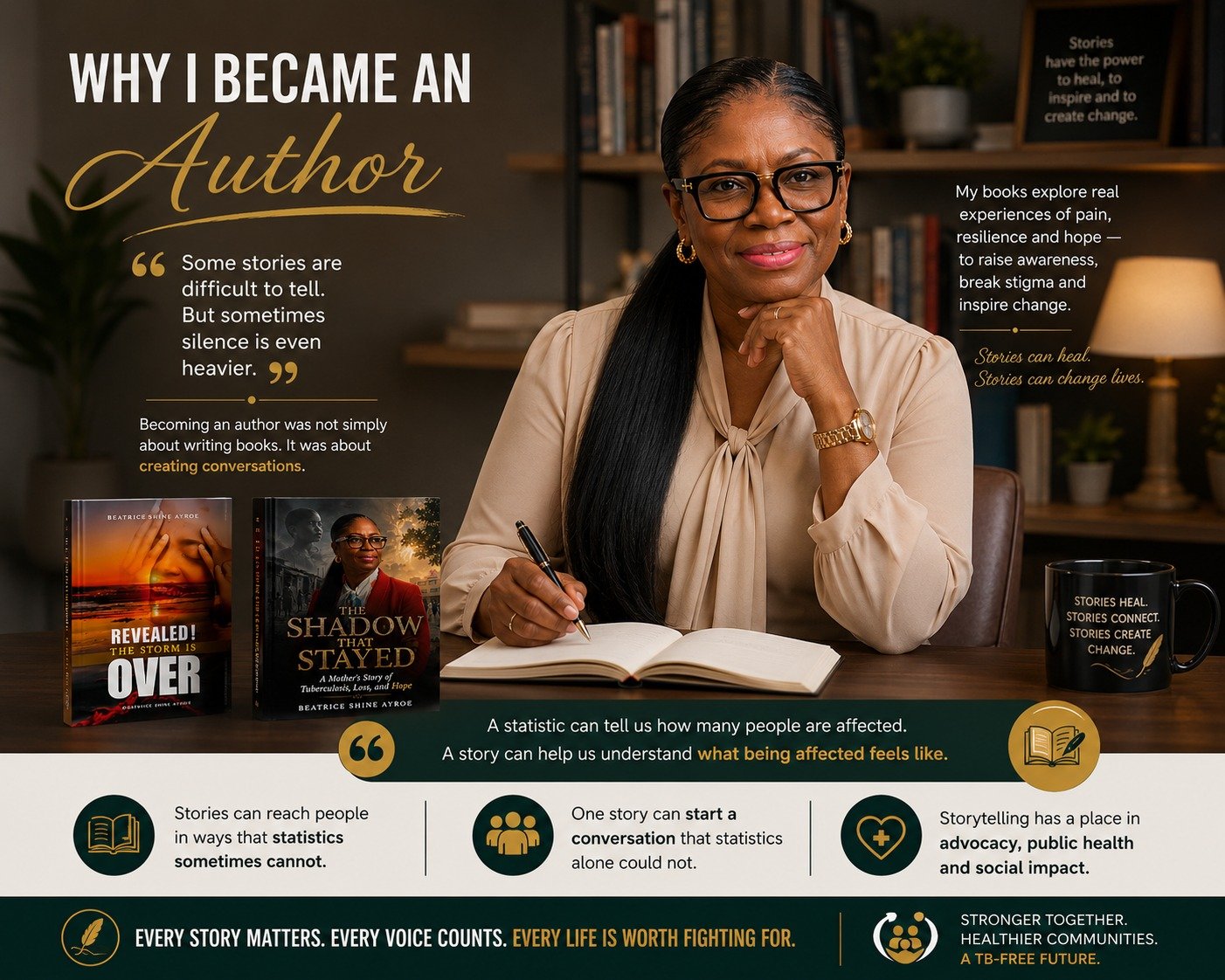 When Silence Became a Story, and a Story Became a Voice: Why I became an author