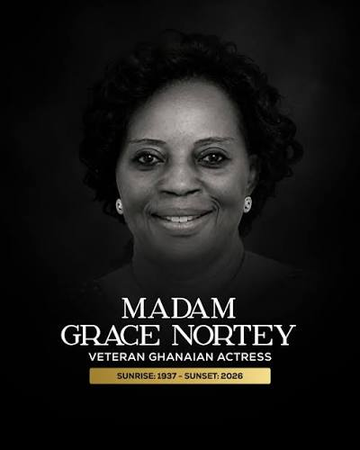 Veteran Ghanaian actress Grace Nortey dies at 89