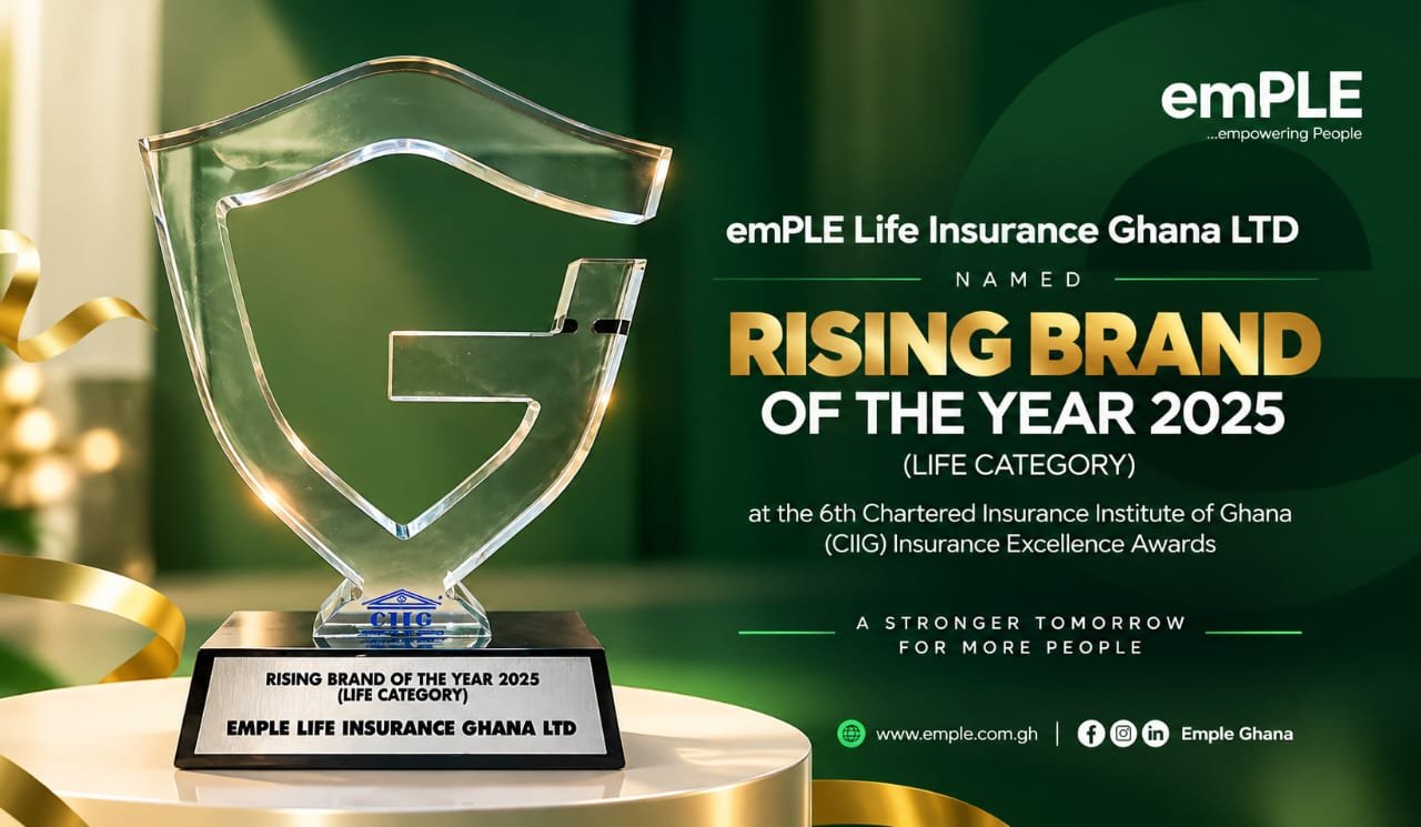 emPLE Life Insurance named Rising Brand of the Year at the 6th CIIG Insurance Excellence Awards