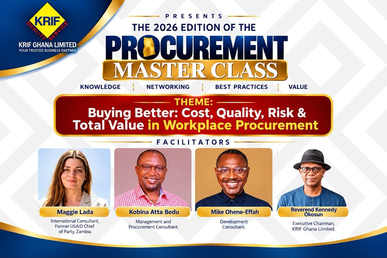 All Is Set for KRIF Ghana Procurement Masterclass as Maiden Edition Gets Oversubscribed