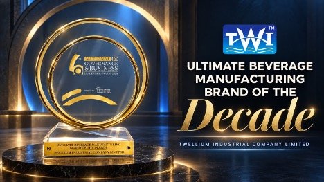 Twellium Wins Beverage Manufacturing Brand Of The Decade Award
