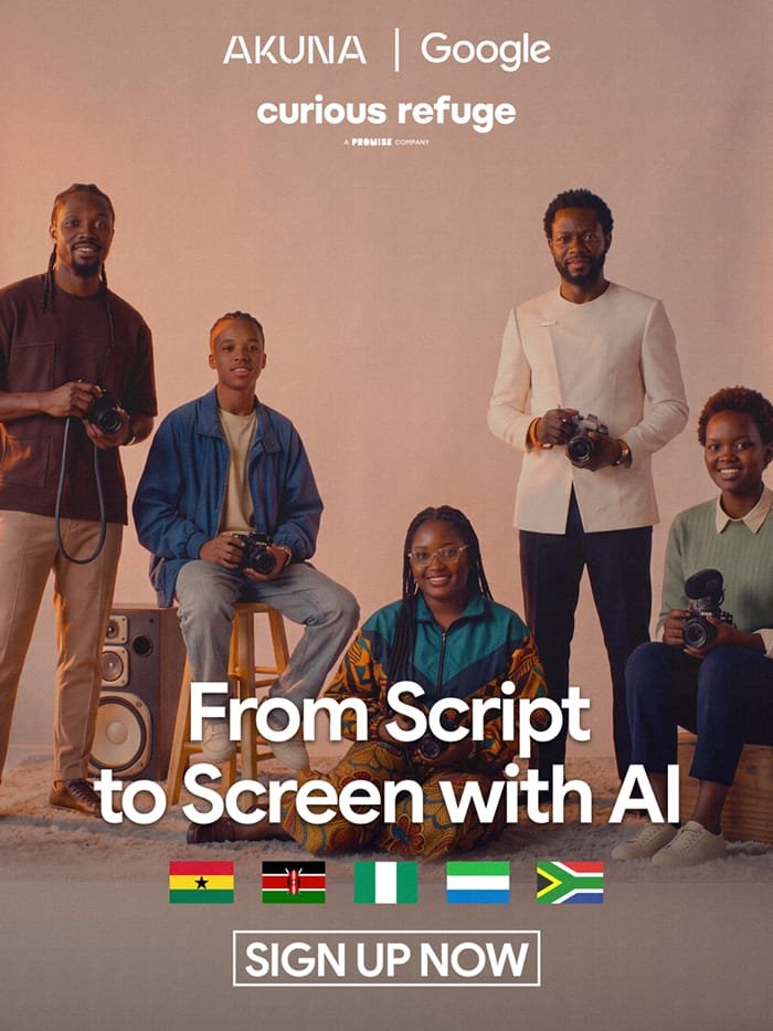 Idris Elba’s Akuna Group launches free AI filmmaking programme for creators in five African countries, in collaboration with Google